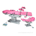 Medical manual portable surgical theatre operation table plastic surgery gynecological exam table